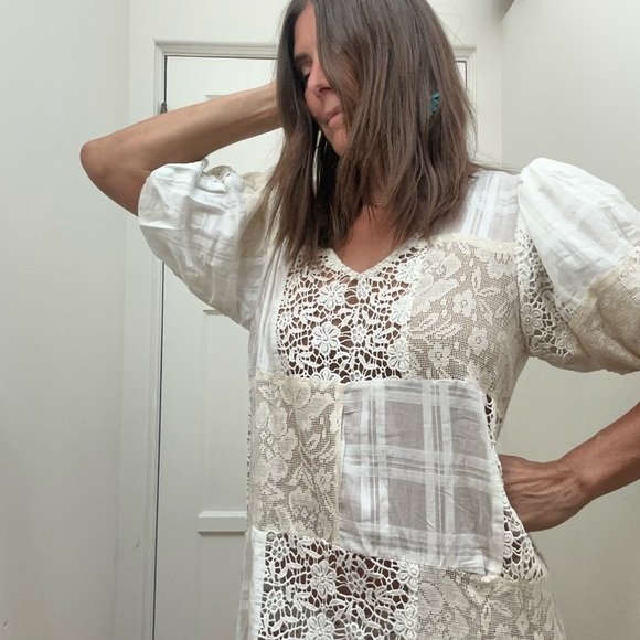 The Odells NWT Patchwork Lace Dress - Picture 7 of 9